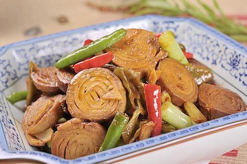 观庙臭豆腐卷